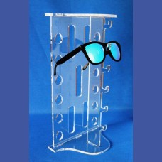 GAFAS Para       3 unds.  abiertas con soporte central<br>Medidas: 190 x 112 x  185 mm<br>